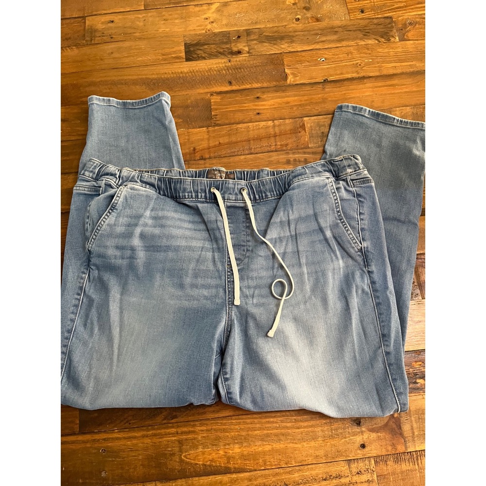 TORRID Denim Joggers Pull On Stretch Women 3R Blue Casual Comfort Jeans